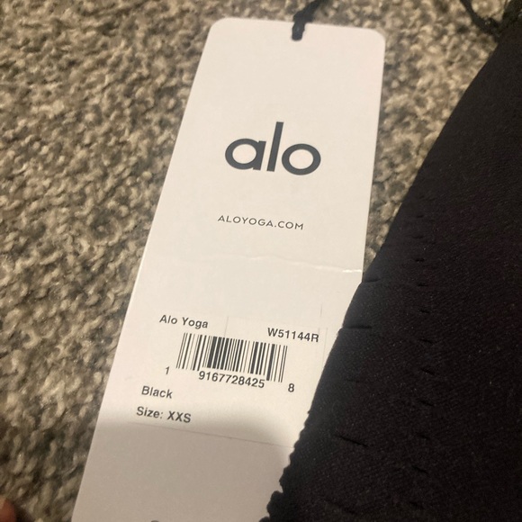 NWT Alo Yoga Seamless High Waist 7/8 Open Air Legging/XXS - Picture 2 of 12